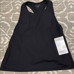 Athleta Sleek Black Racerback Tank